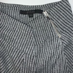 Guess brand grey shorts with a zipper Size S